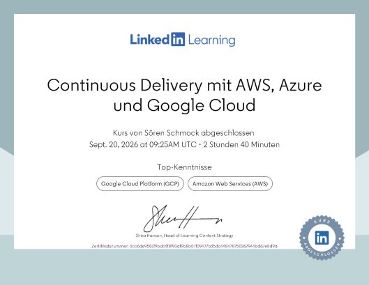 Continuous Delivery mit AWS, Azure und Google Cloud